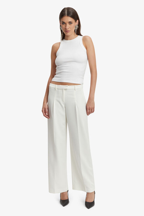 CASSIAN TAILORED PANT in colour CLOUD DANCER
