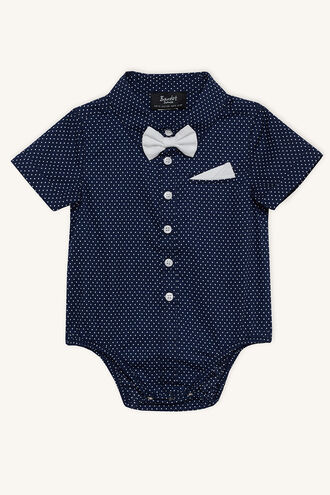 SPOT SHIRT GROW in colour BLUE INDIGO