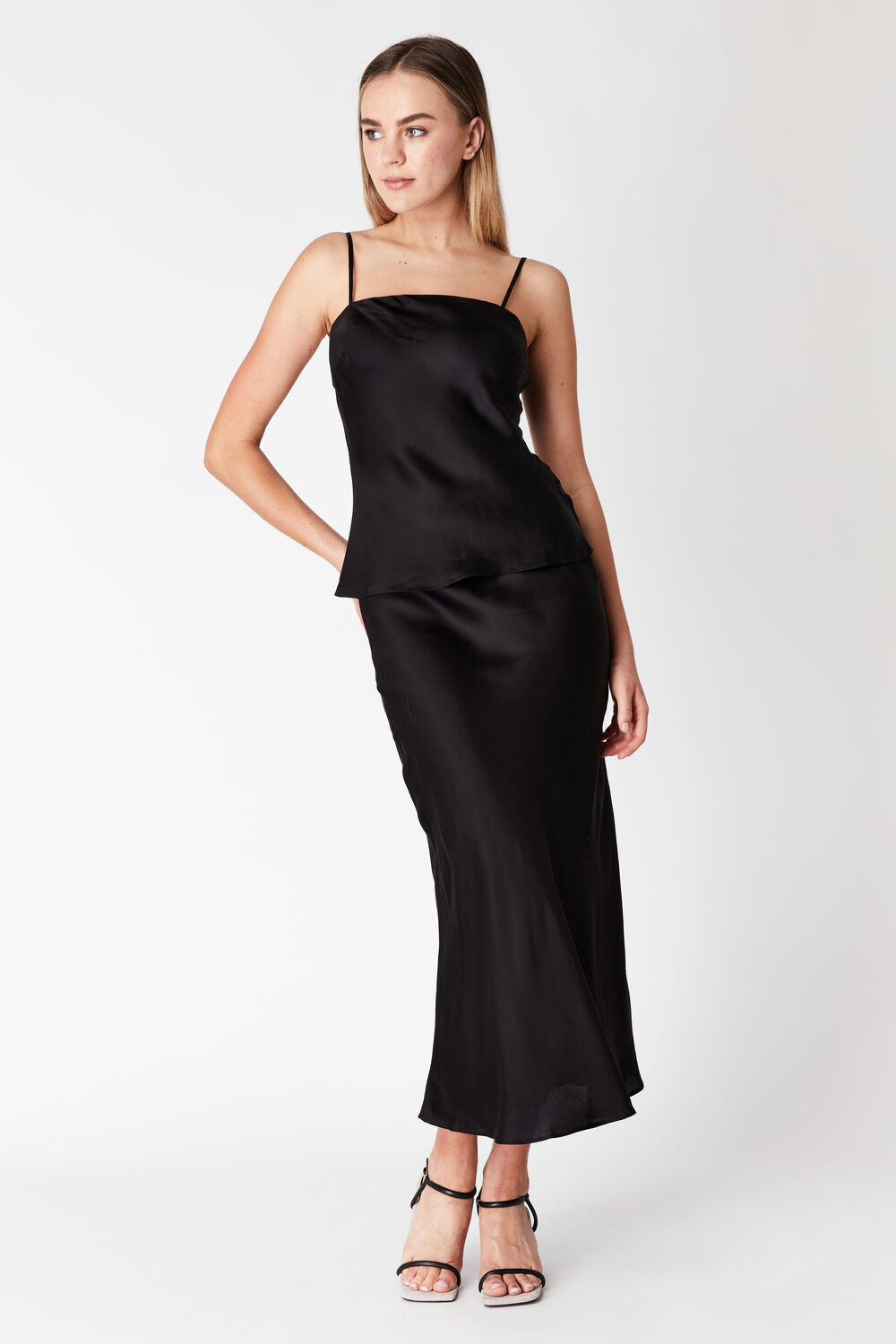 AZZURA CAMI in colour CAVIAR