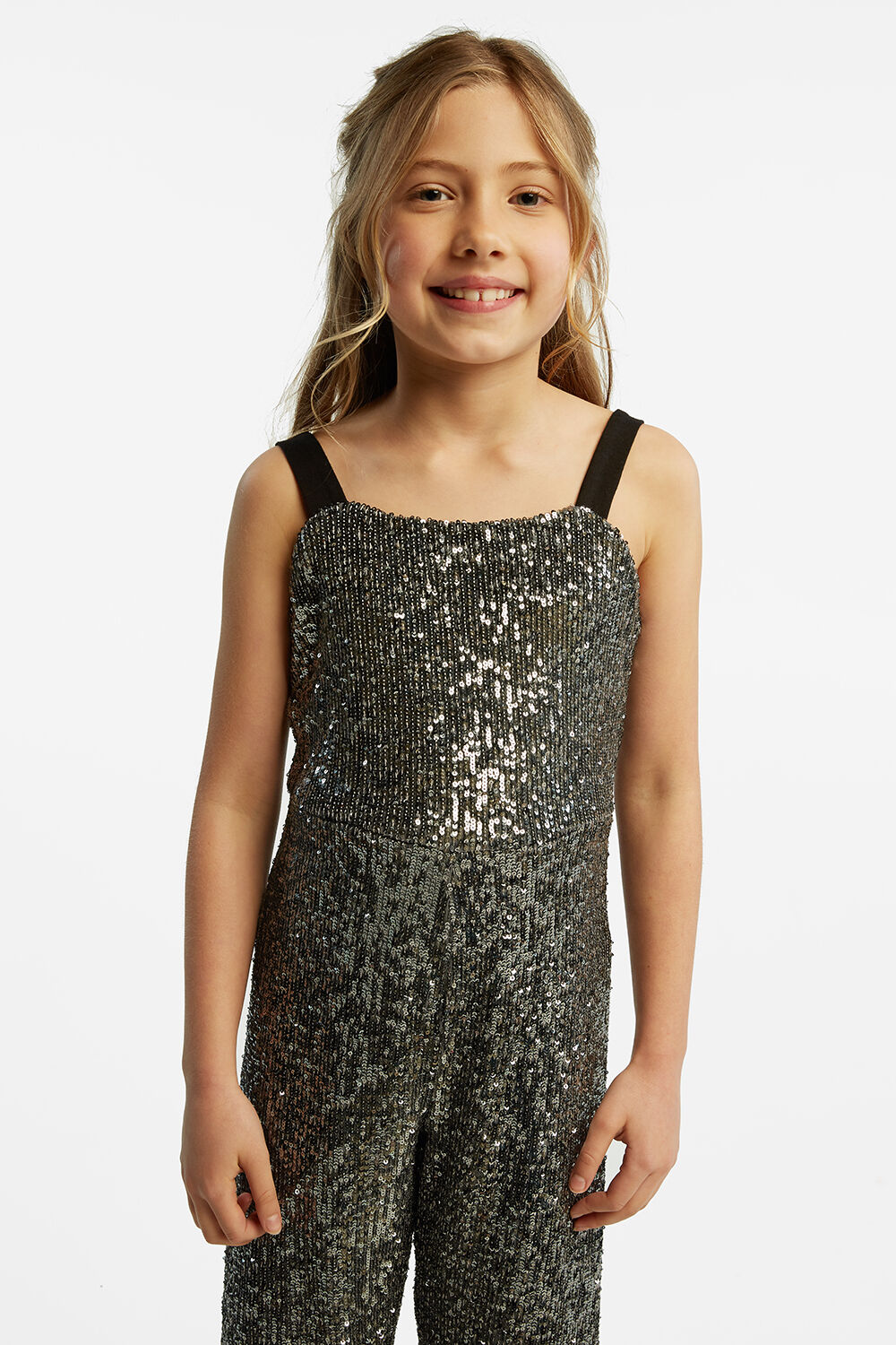 Illy Sequin Jumpsuit | Junior Girls 2-7 Playsuits & Jumpsuits | Bardot