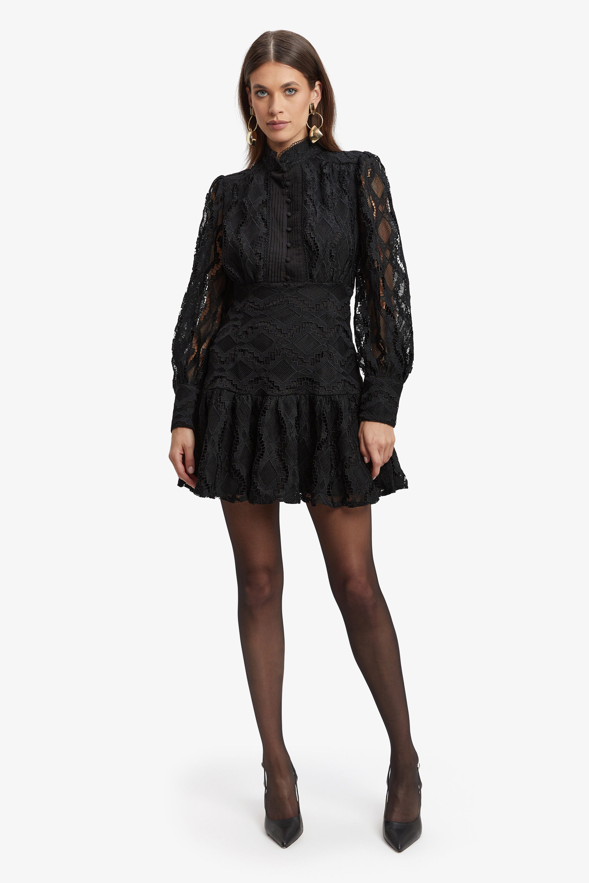 Zimmerman black 2025 lace dress