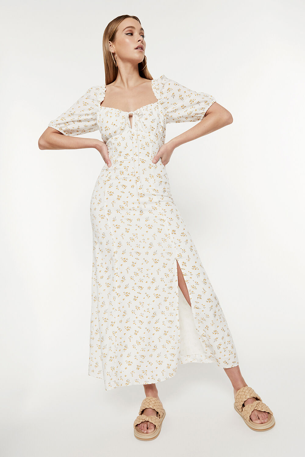 ditsy floral dress