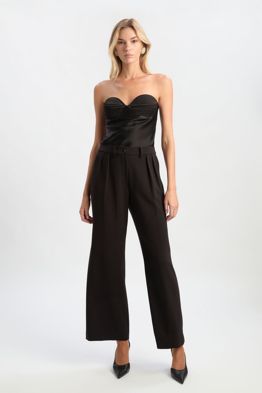 Sloane Satin Detail Pant