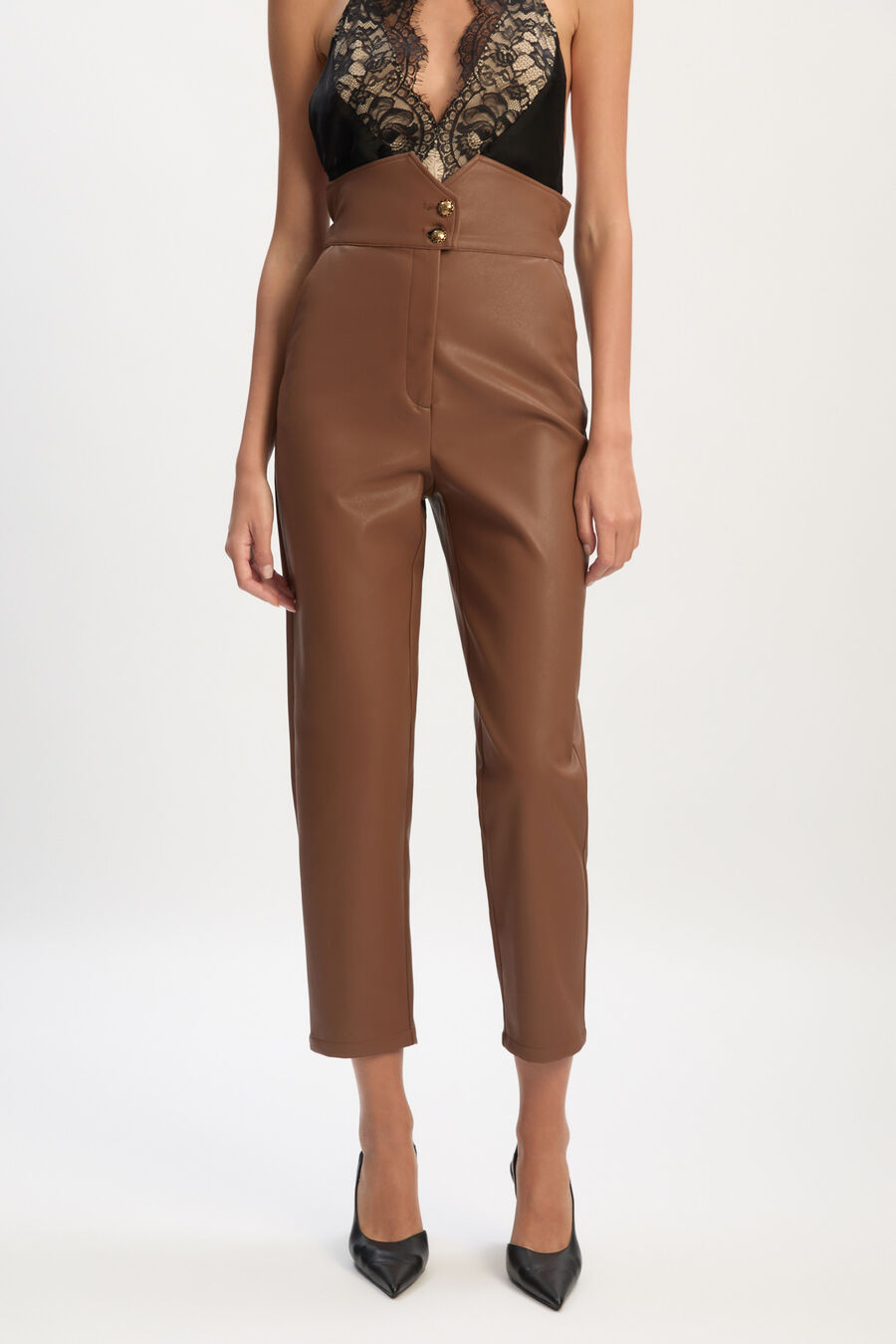 Aster Vegan Leather Pant