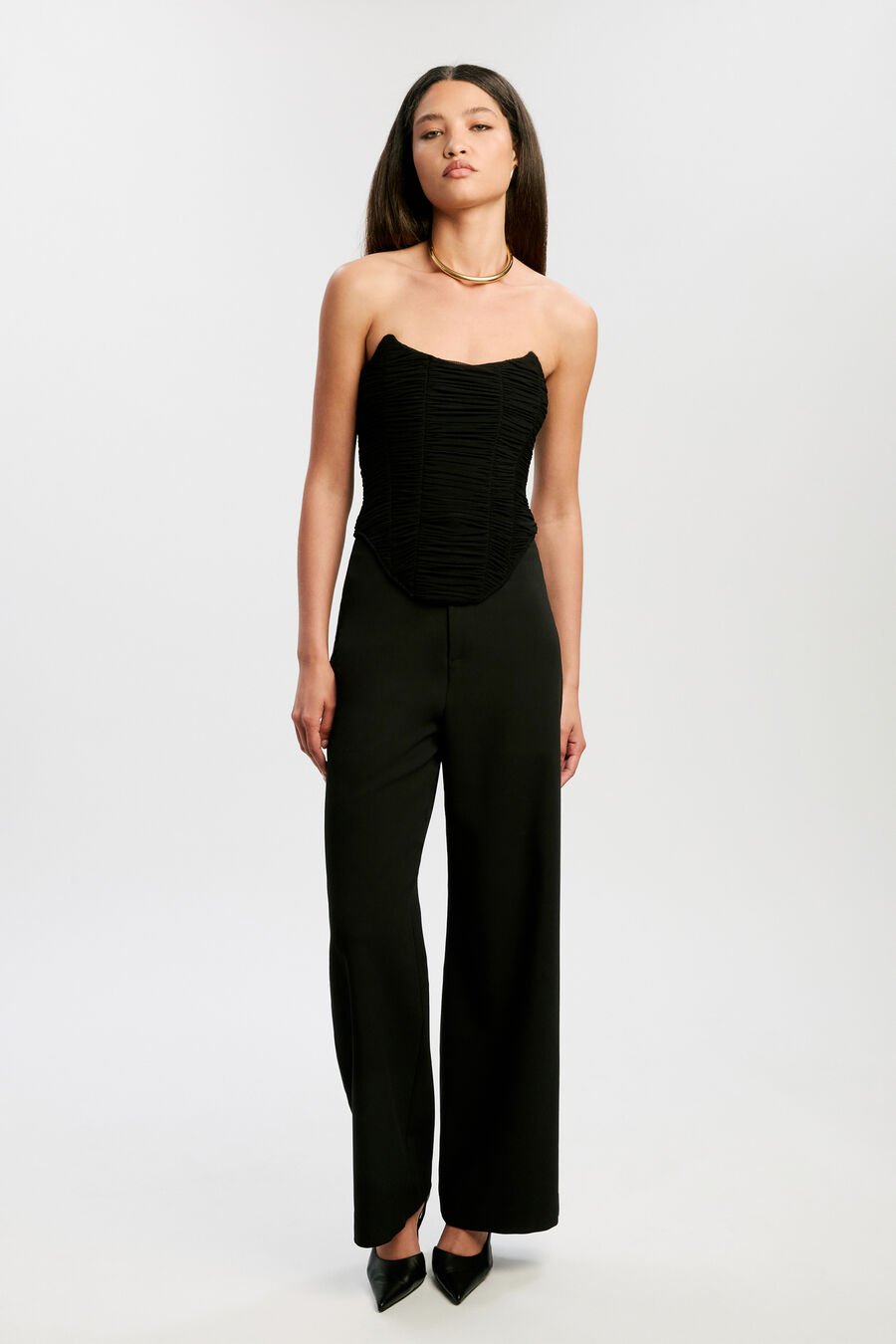 Elise Mesh Corset Top