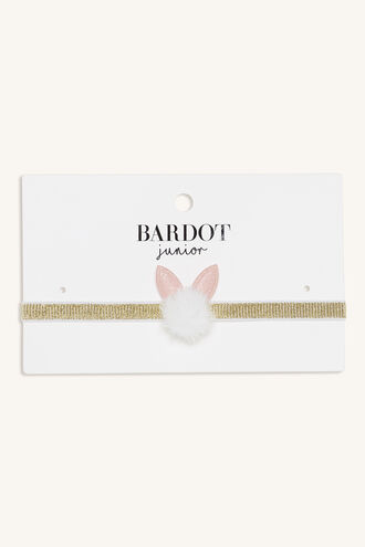 BABY BUNNY HEADBAND in colour PINK CARNATION