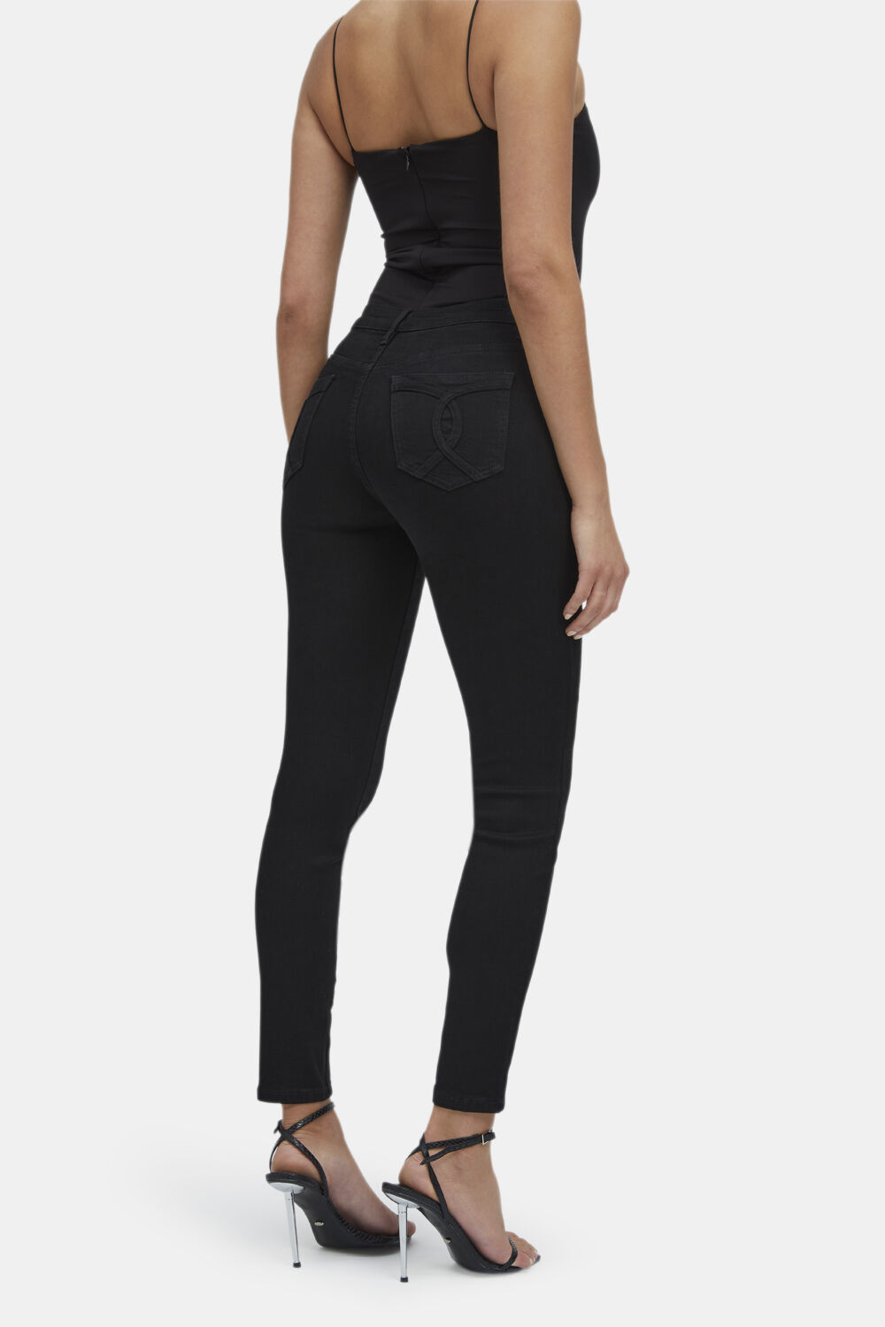 KATE HIPSTER JEAN in colour JET BLACK