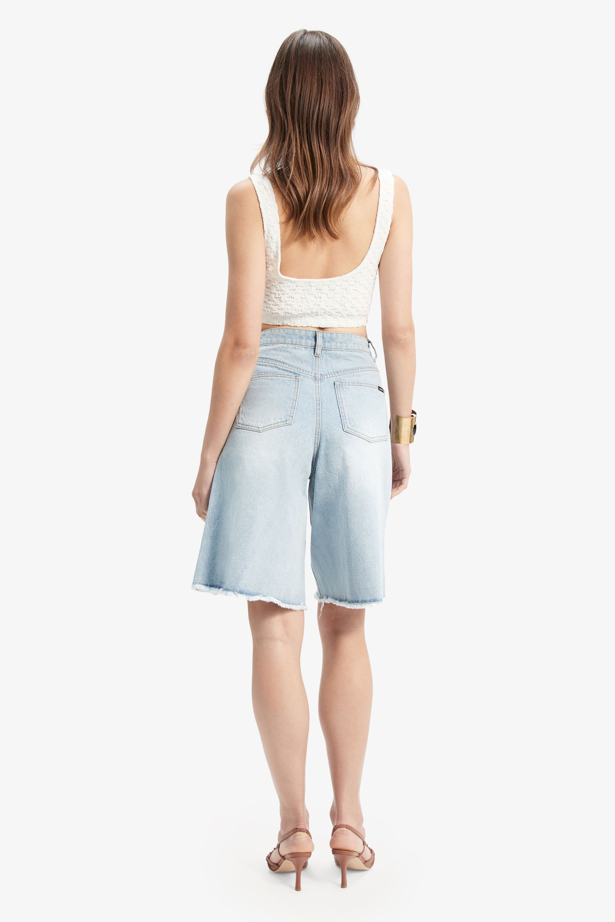 Bardot denim shorts store