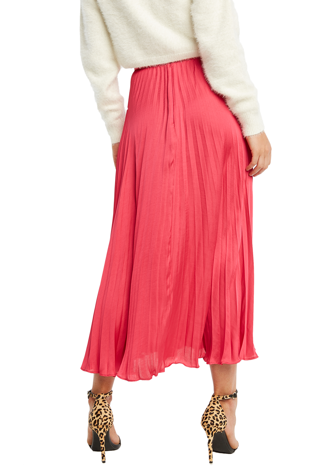 2 tone pleated skirt