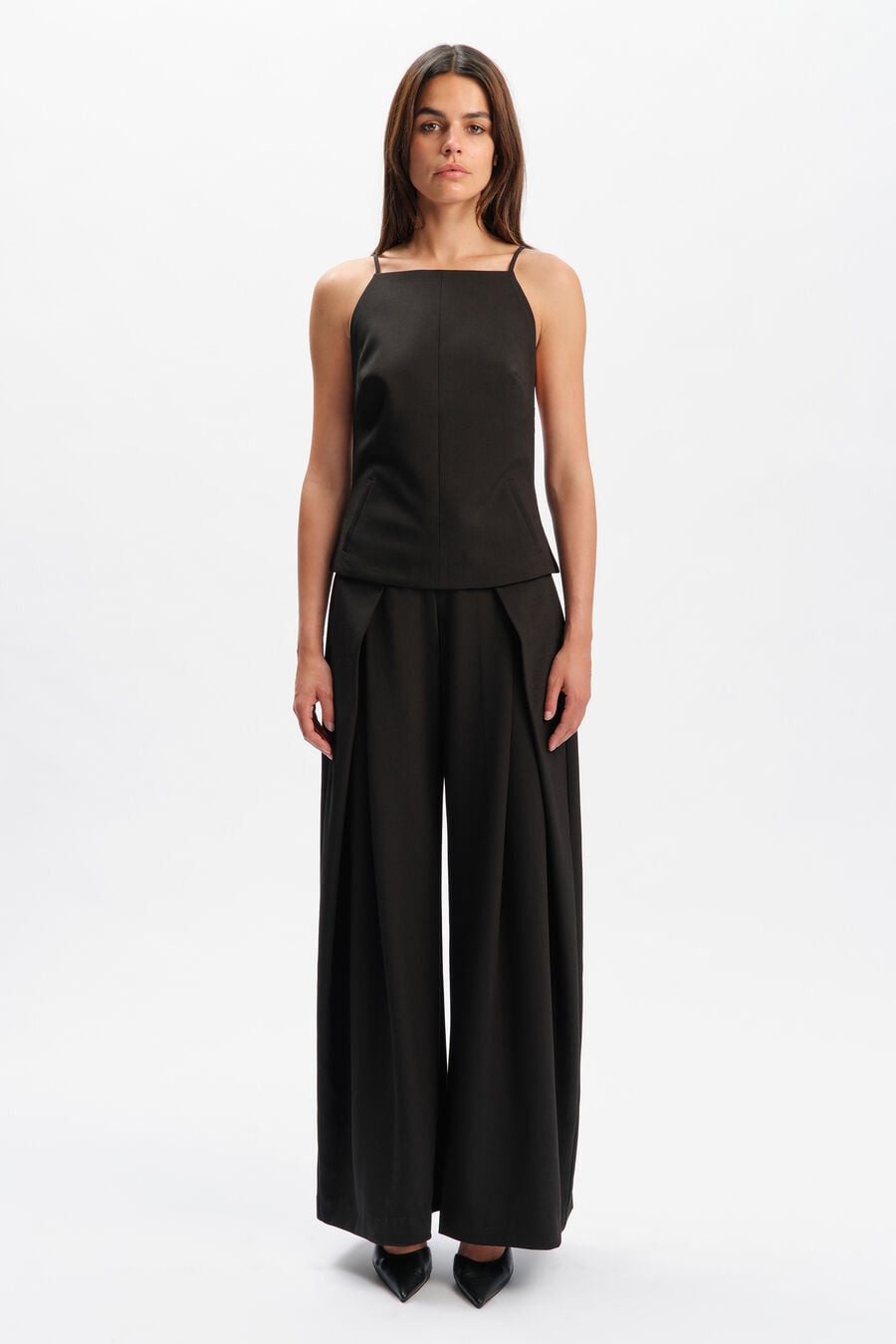 Laurie Pleat Front Pant