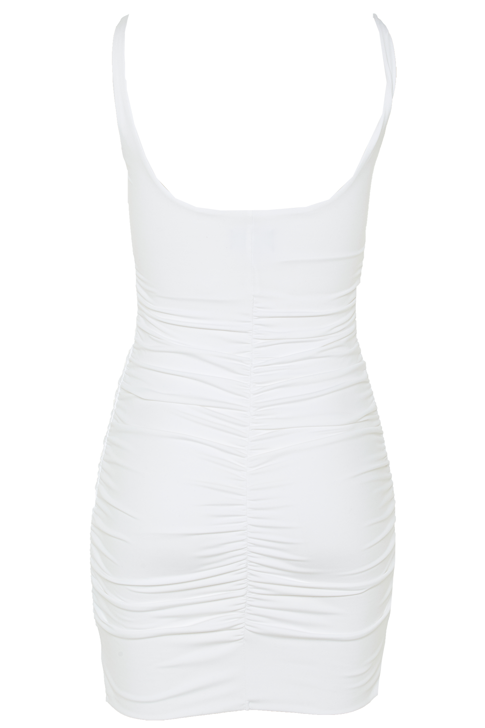 KARIN DRESS in colour BRIGHT WHITE