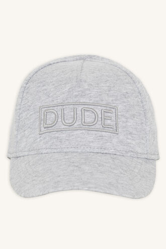 DUDE TODDLER JERSEY CAP in colour LIGHT GRAY