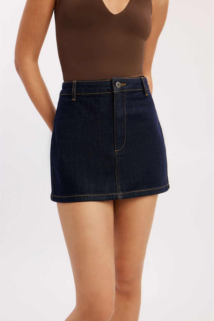 Maika Denim Mini Skirt