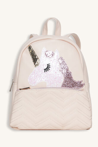 UNICORN BACKPACK in colour PINK CARNATION