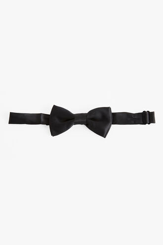 BLACK BOW TIE in colour CAVIAR