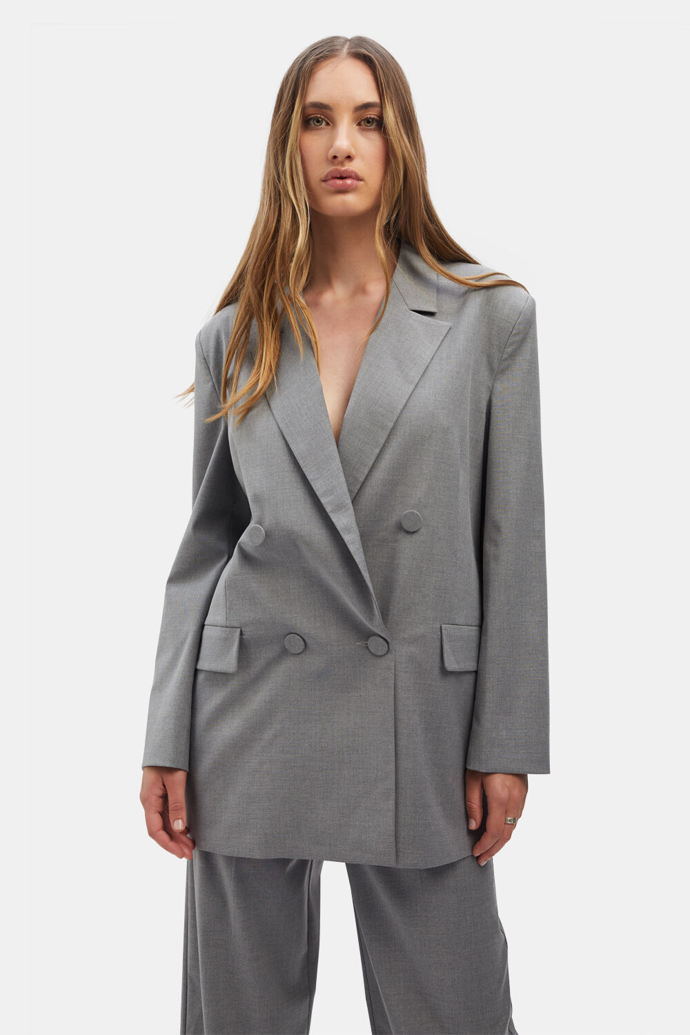 SACHA OVERSIZED BLAZER in colour EBONY