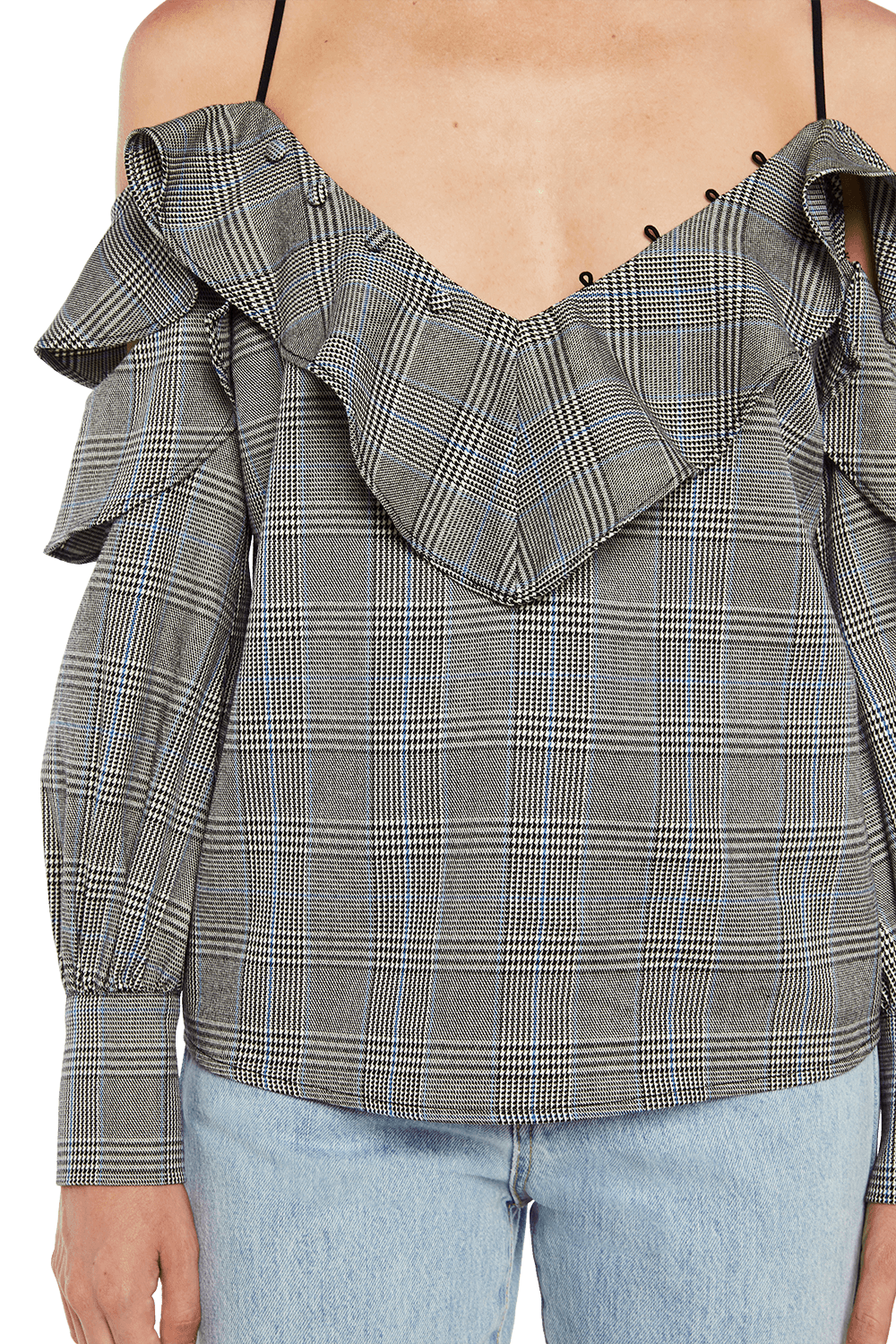 red check top