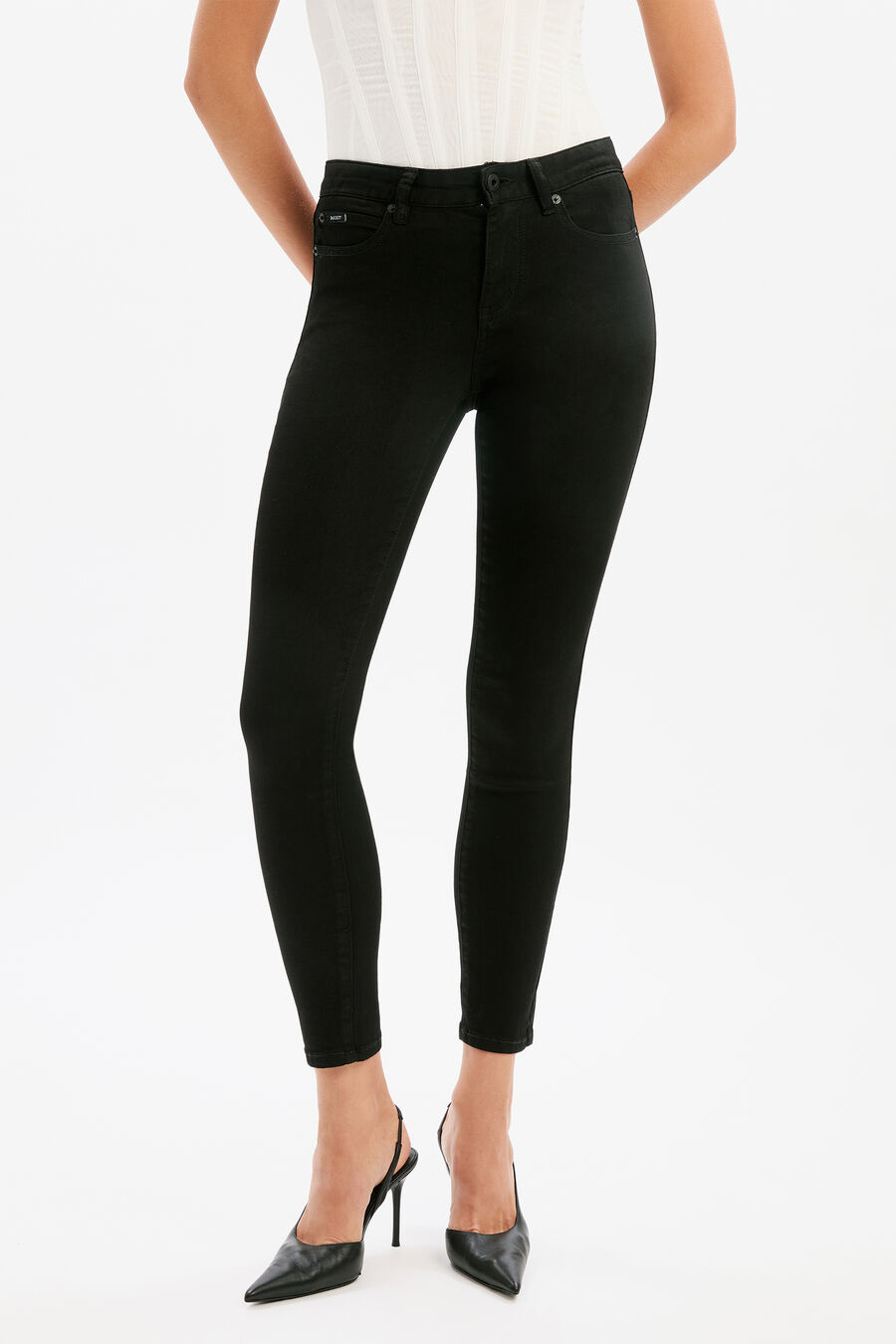 KATE HIPSTER JEANS in colour Black