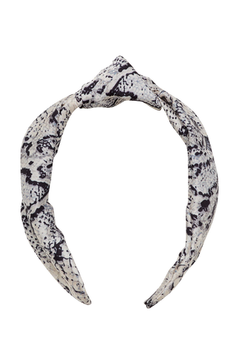 SNAKE KNOT HEADBAND in colour ANTELOPE