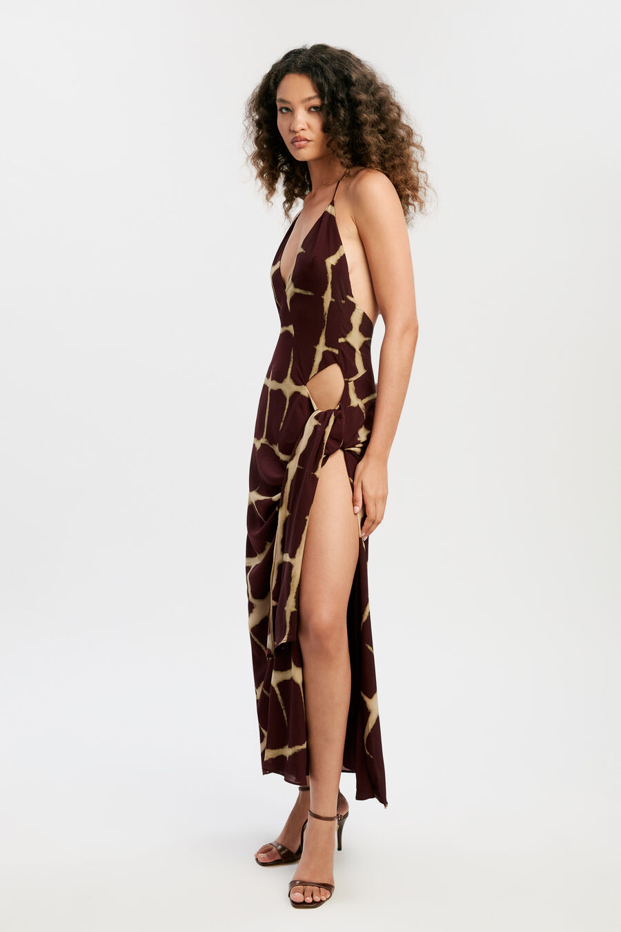 Cyrel Printed Maxi Dress