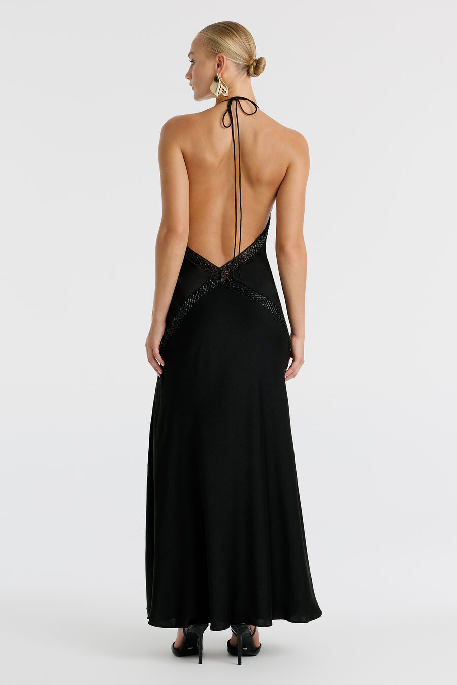 Olena Trim Insert Maxi Dress