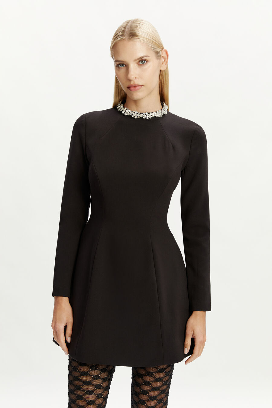 Delphi Long Sleeve Mini Dress