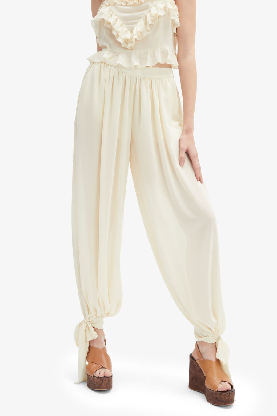 Alira Frill Detail Crop Top