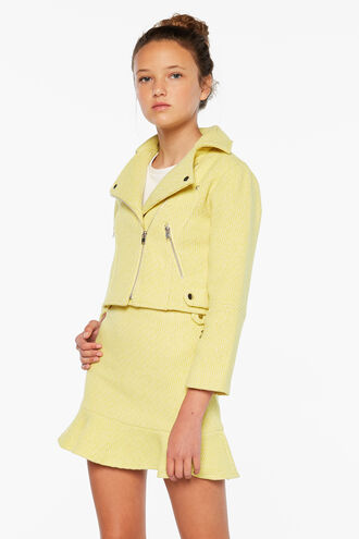 RAINCHECK BIKER JKT in colour LIMELIGHT