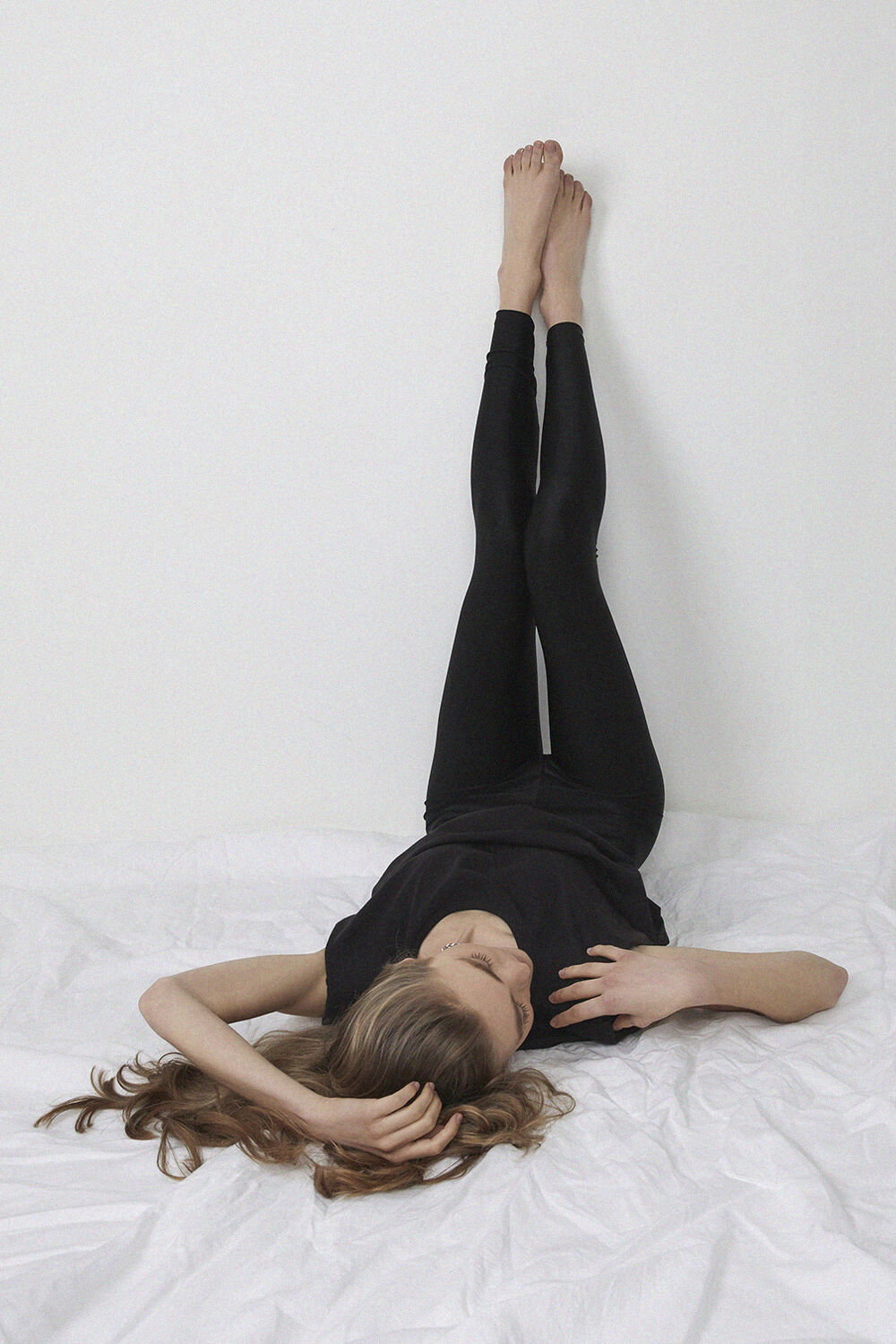 Roller Legging In Black Bardot