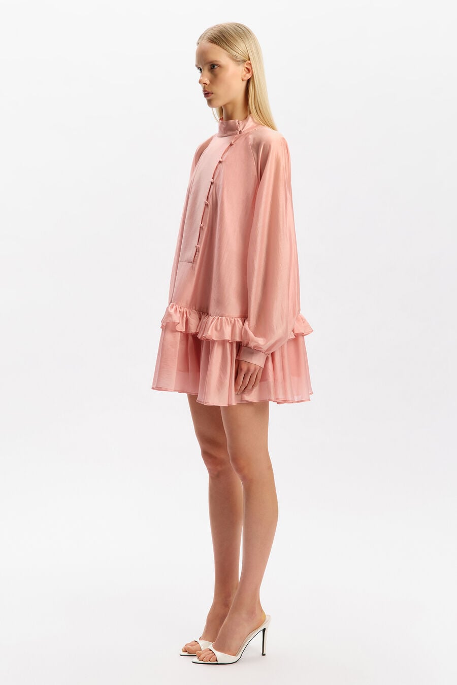 Carmela Long Sleeve Mini Dress