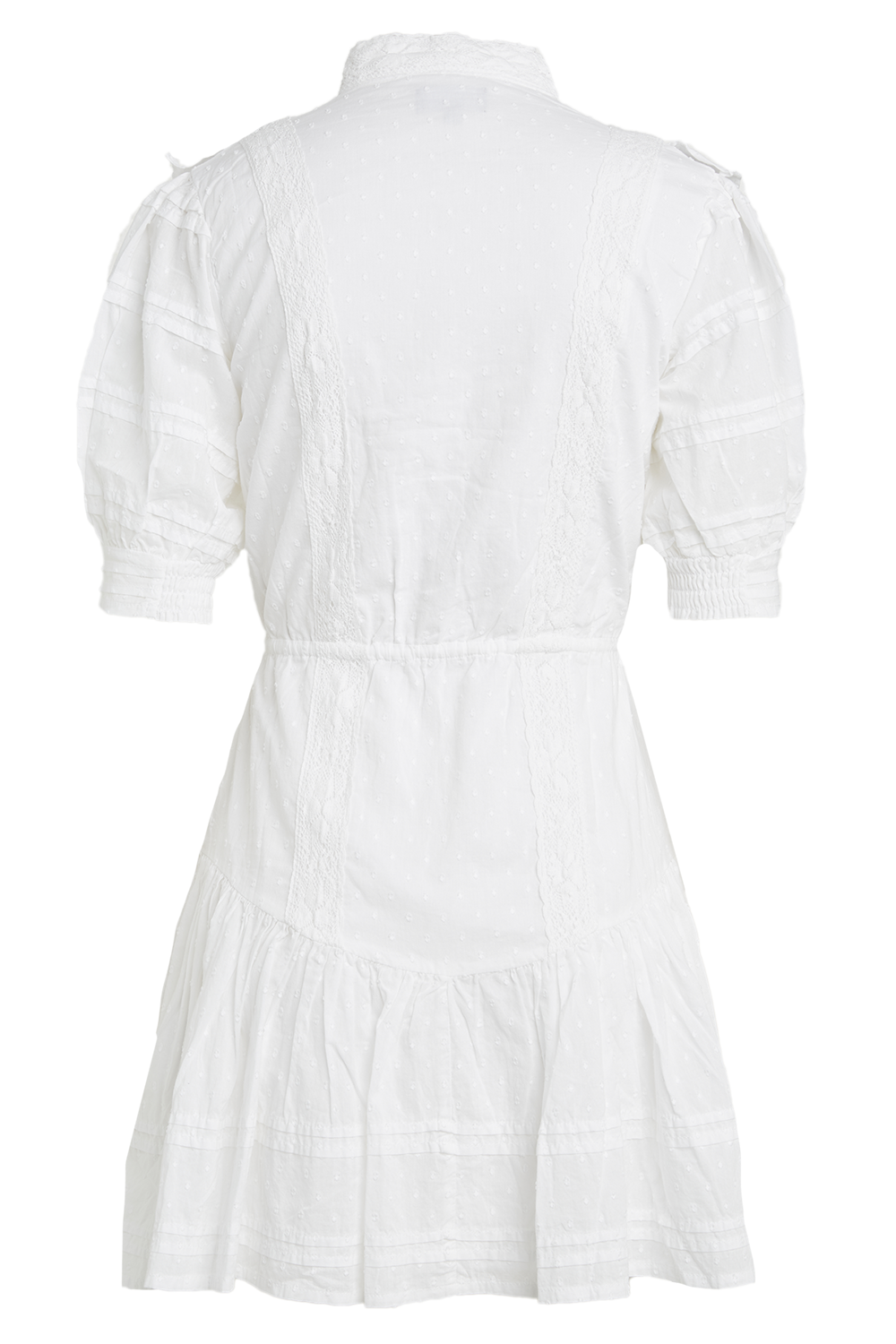 HENRIETTA MINI DRESS in colour CLOUD DANCER