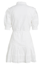 HENRIETTA MINI DRESS in colour CLOUD DANCER