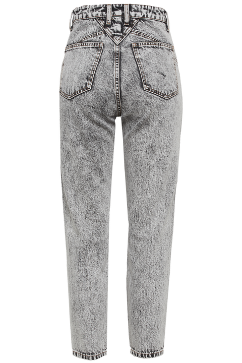 ACID WASH SLIM JEAN in colour JET SET