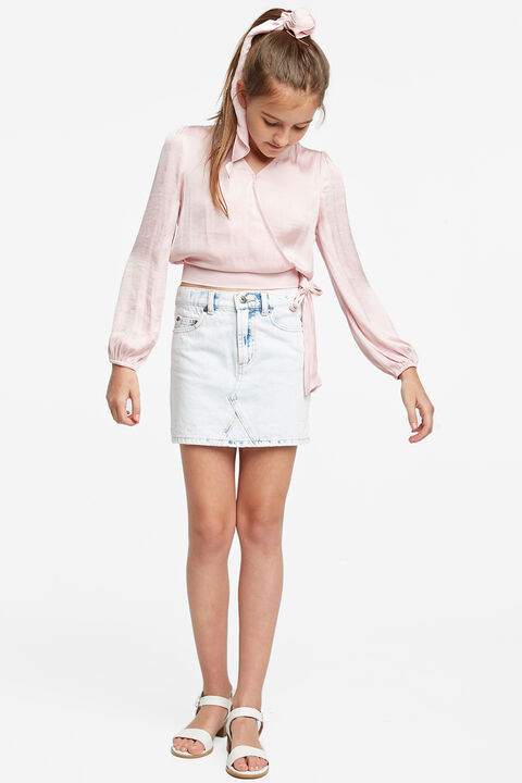 Elena Tie Blouse | Tween Girls 7-16 Tops | Bardot Junior