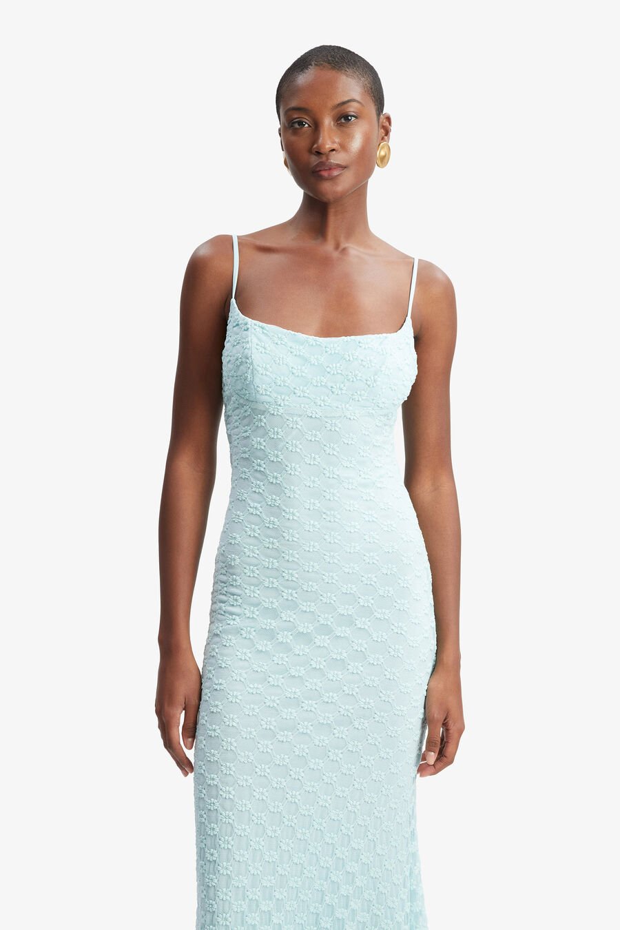 Adoni Mesh Midi Dress
