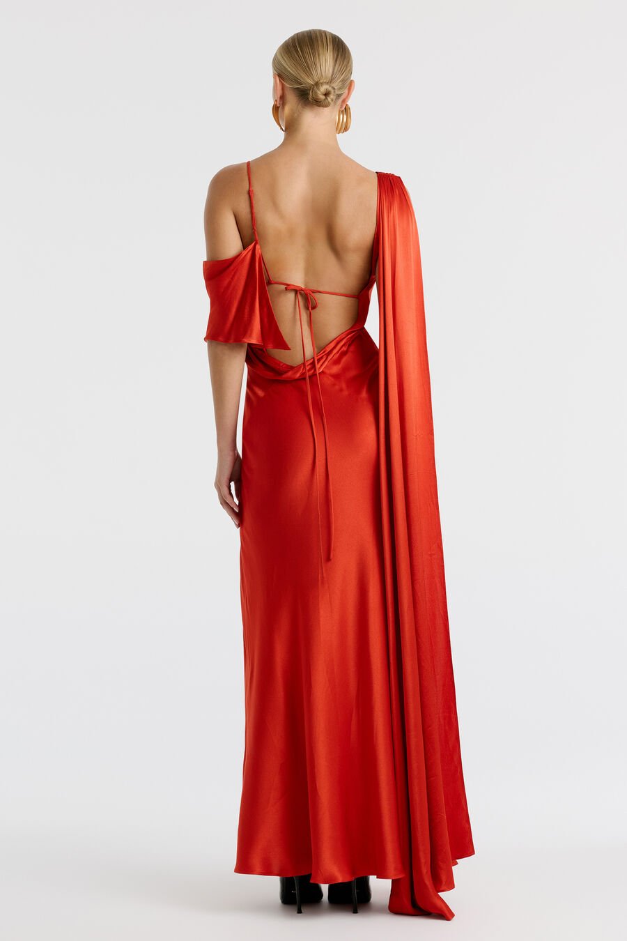 Agnes Satin Maxi Dress