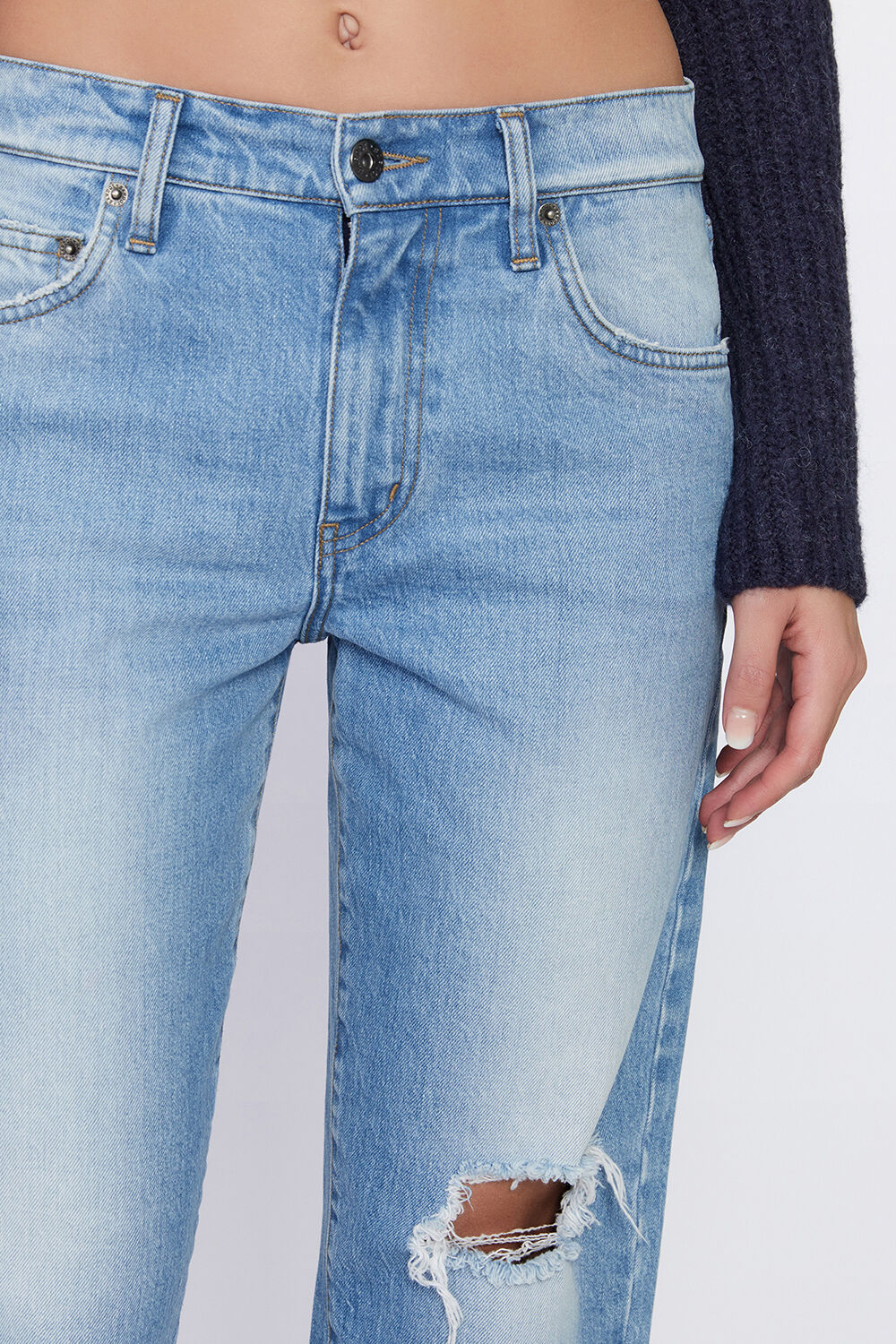 MARGOT STRAIGHT LEG JEAN in colour CITADEL