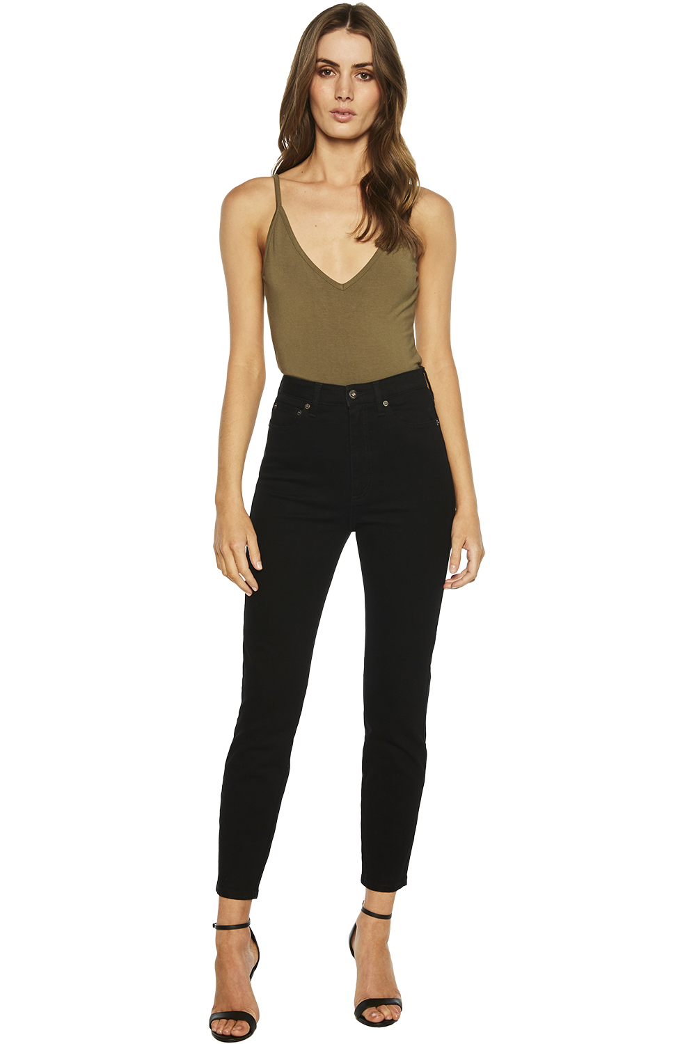 bardot high waisted jeans