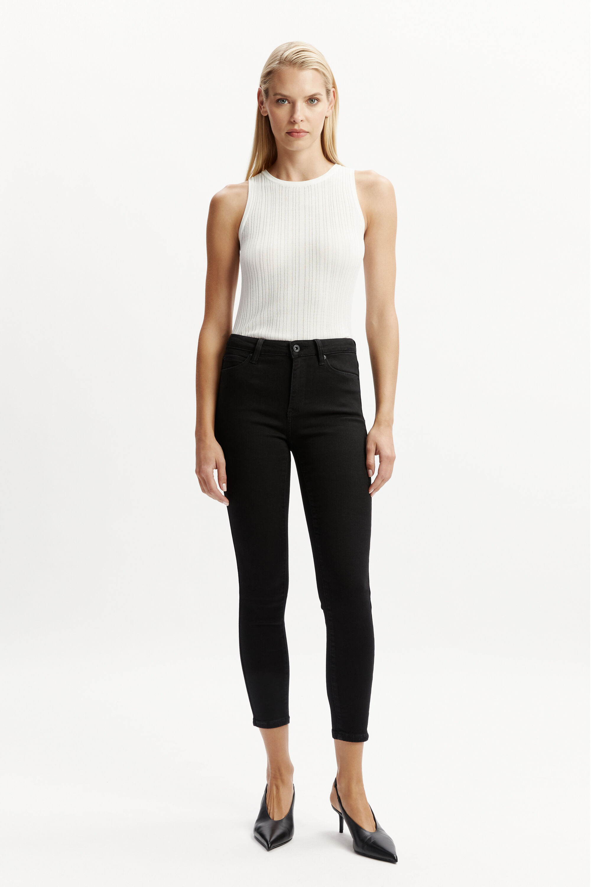 Bardot black jeans clearance