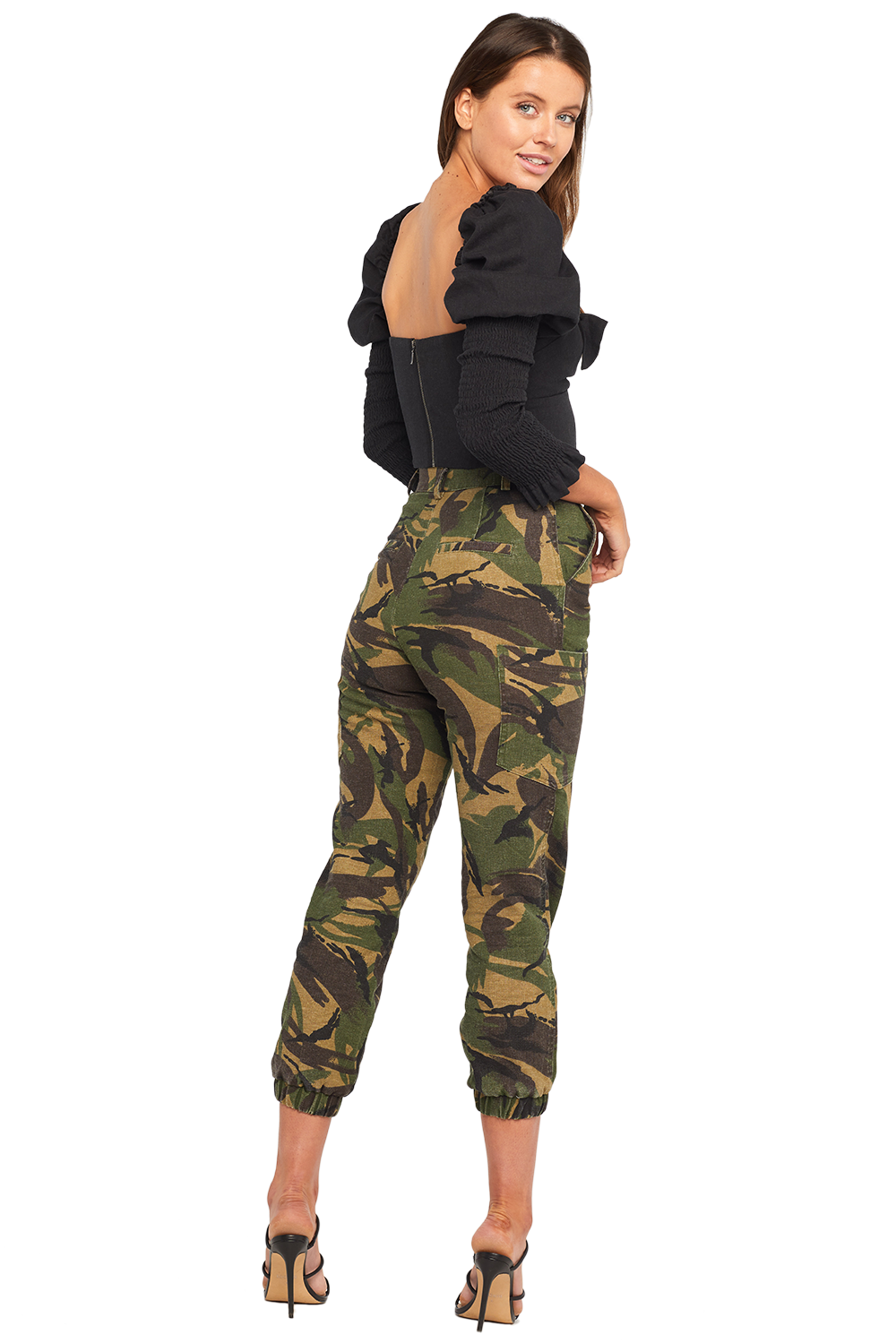 Safari Camo Pant Ladies Clothing & Pants Bardot