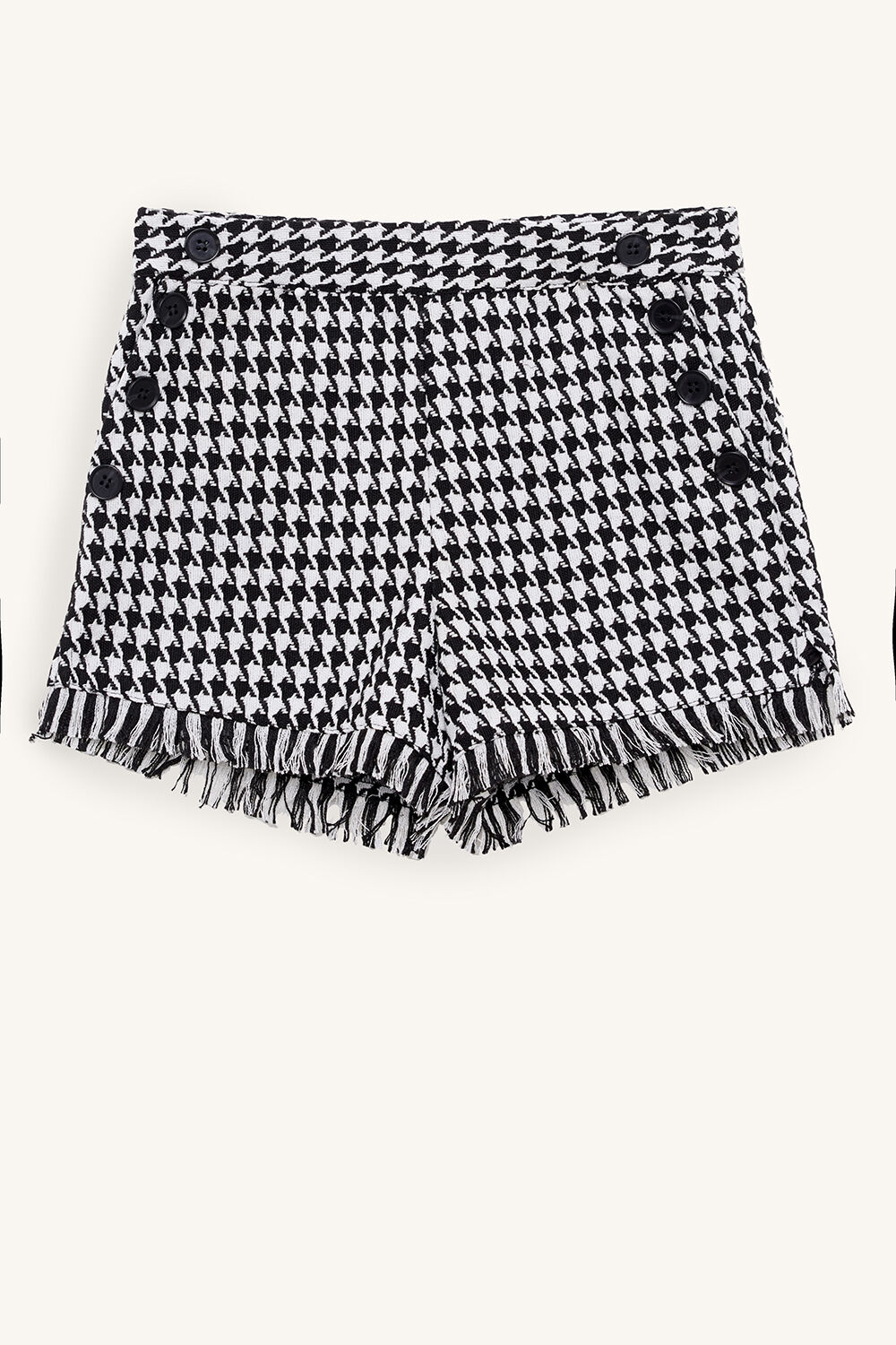Houndstooth Short Tween Girls 716 Bottoms Bardot Junior