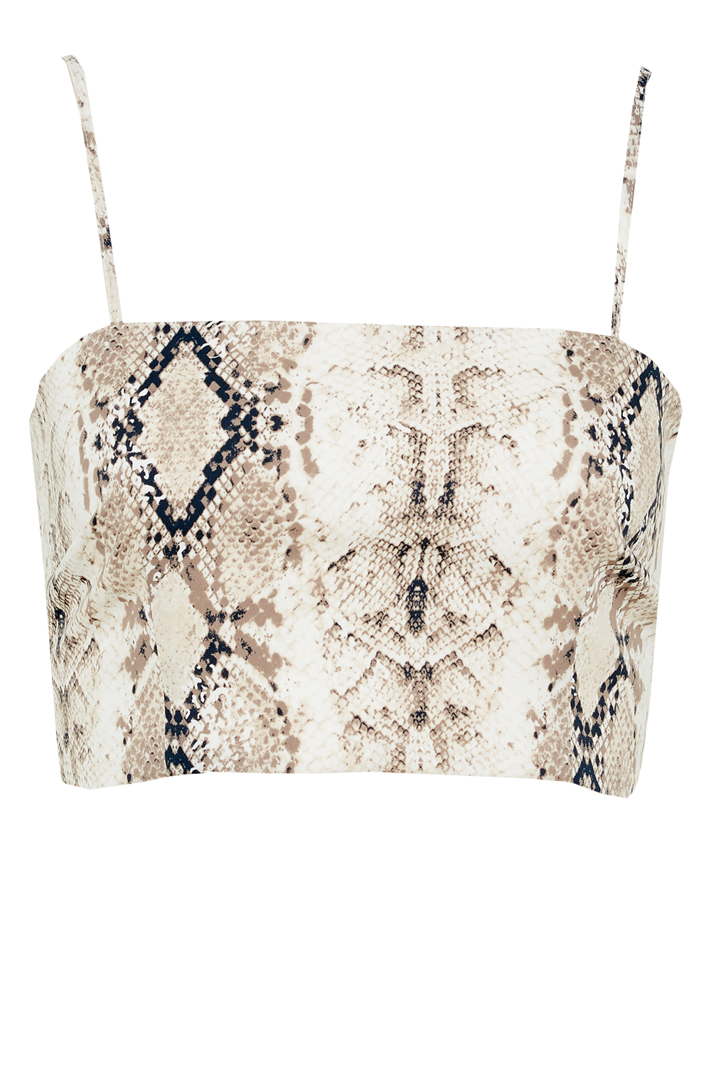 SNAKE PRINT CAMI in colour VANILLA ICE