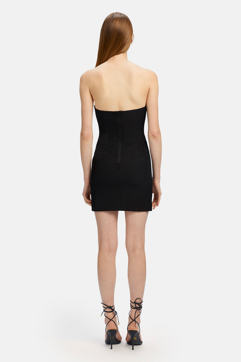 MINI ELENI DRESS in colour CAVIAR