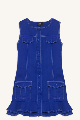 CHASE DENIM DRESS in colour CLASSIC BLUE