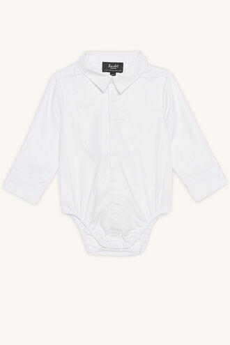 BIB SHIRT GROW in colour BRIGHT WHITE