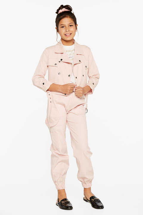 BATES UTILITY JACKET in colour CAMEO PINK