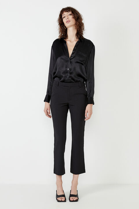 LEIA TROUSER in colour CAVIAR