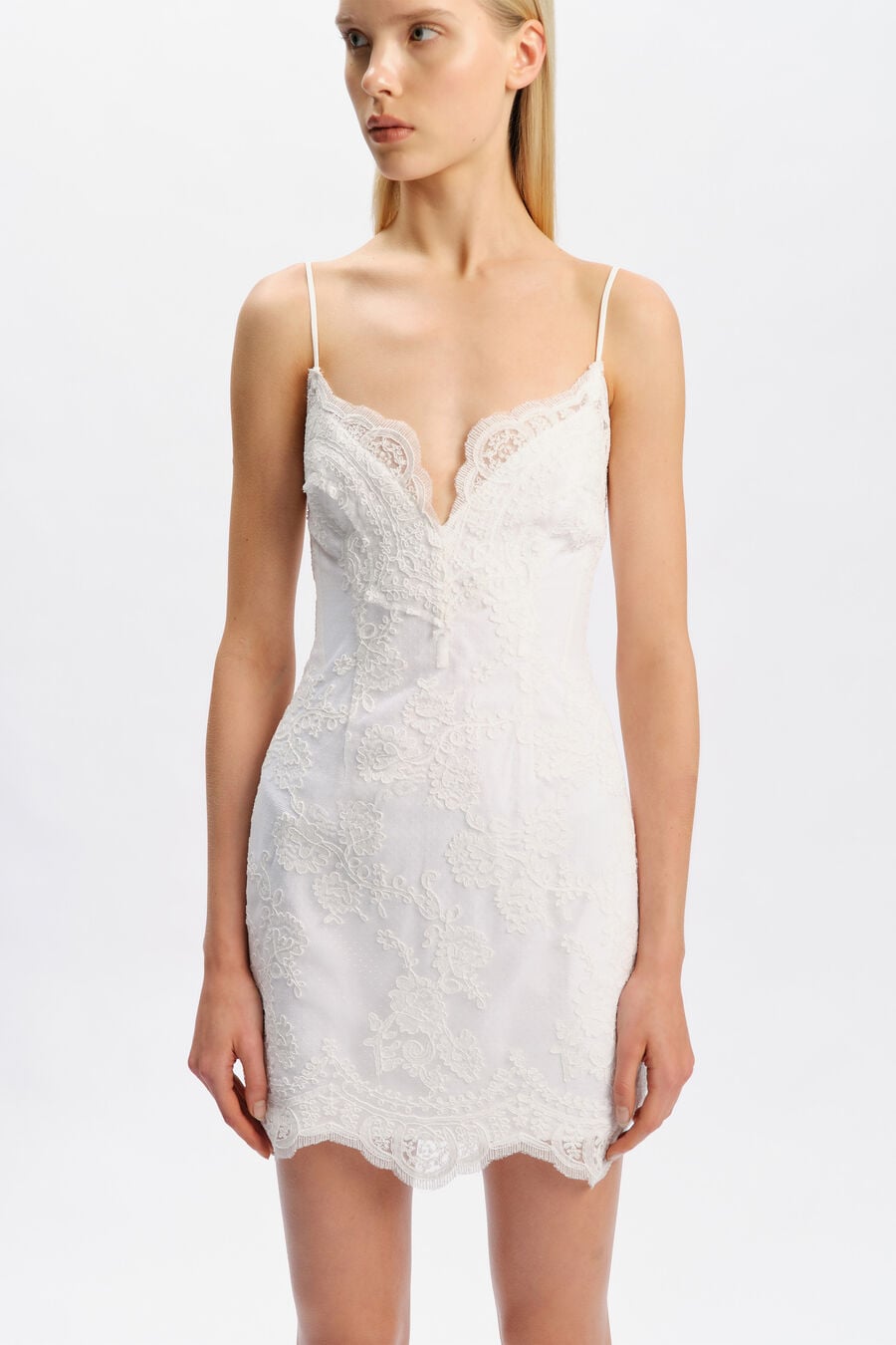 Nicole Lace Mini Dress