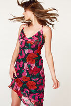 ROSETTA SLIP DRESS in colour TAP SHOE