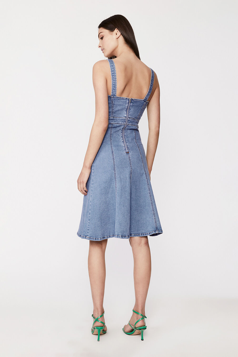 Viva Bustier Dress in Vintage | Bardot